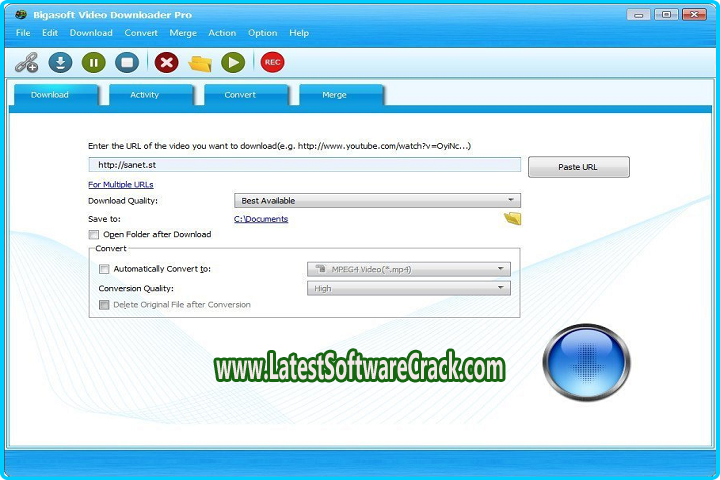 Bigasoft Video Downloader Pro 3.24.6.8118 Free Download