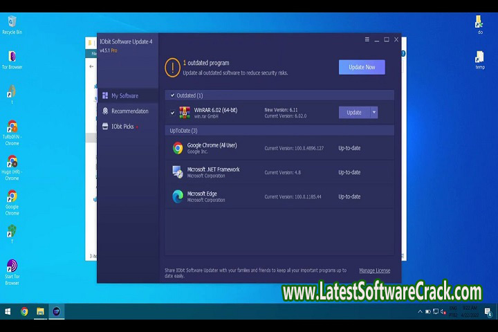 IObit Software Updater Pro v4.6.0.264 Free Download