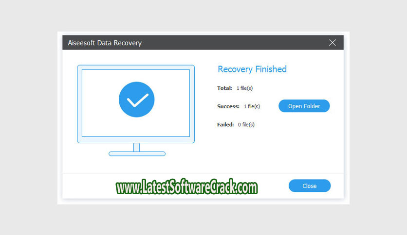 Aiseesoft Data Recovery 1.3.6 Free Download