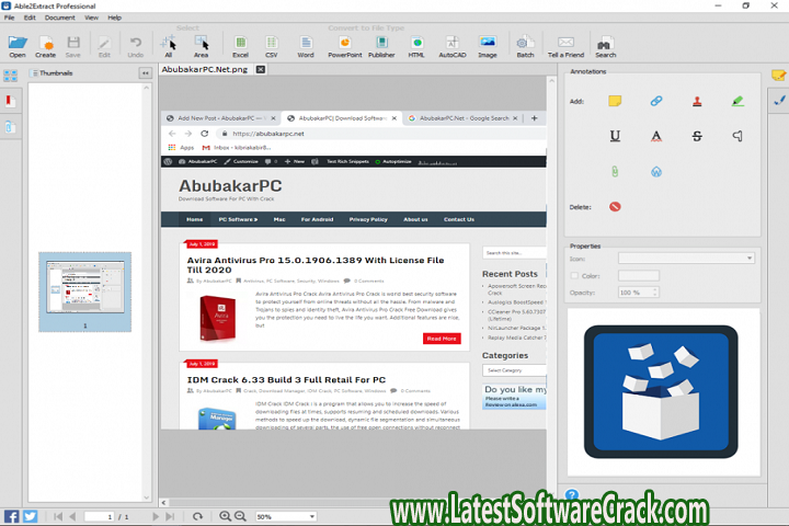 Able2Extract Professional 17.0.11.0 Free Download