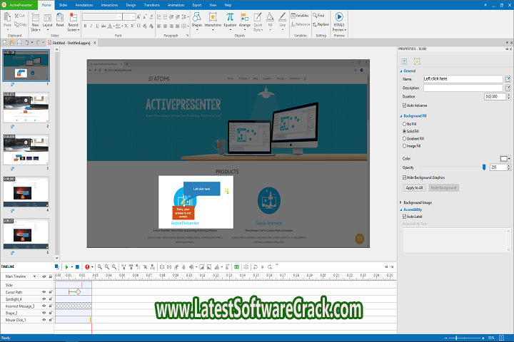 ActivePresenter Professional v8.5.8 Free Download