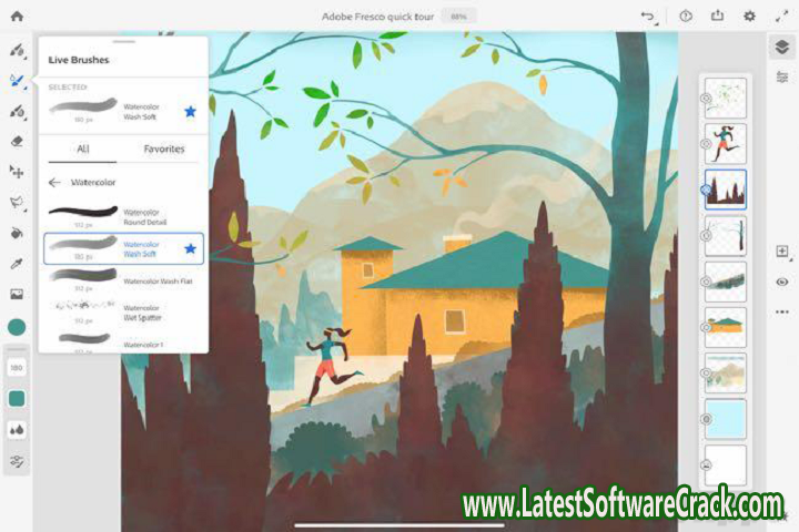 Adobe Fresco 2022 v3.7.5.995 Free Download
