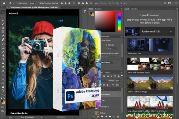 Adobe Photoshop 2022 v23.5.0.669 Free Download