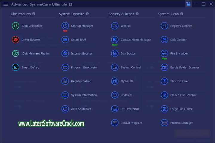 Advanced SystemCare Ultimate 15.3.0.115 free download with crack