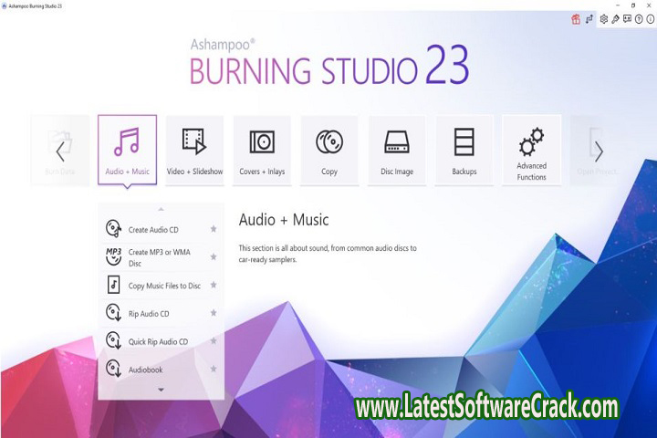 Ashampoo Burning Studio 23.0.8 Free Download