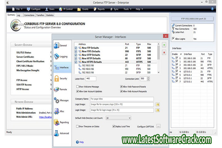 Cerberus FTP Server Enterprise 12.9 Free Download