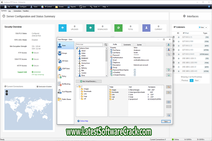 Cerberus FTP Server Enterprise 12.9 Free Download