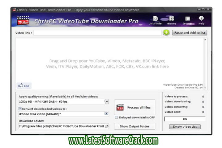 ChrisPC VideoTube Downloader Pro 14.22.0719 Free Download