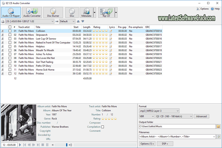 EZ CD Audio Converter 10.1.2.1 Free Download EZ CD Audio Converter 10.1.2.1 Free Download