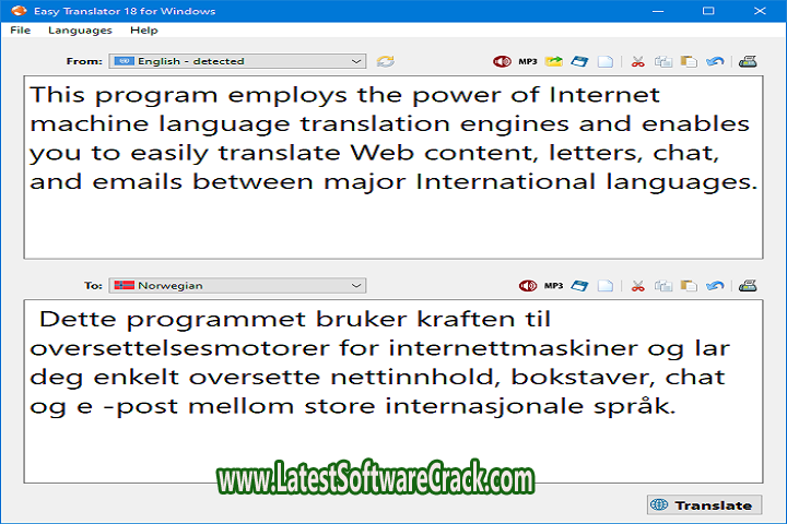 Easy Translator v18.2.0.0 Free Download Easy Translator v18.2.0.0 Free Download