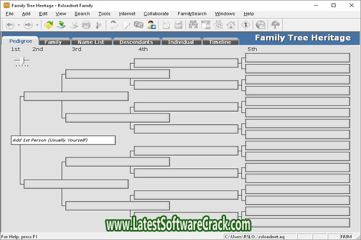 Family Tree Heritage Gold 16.0.11 Free Download