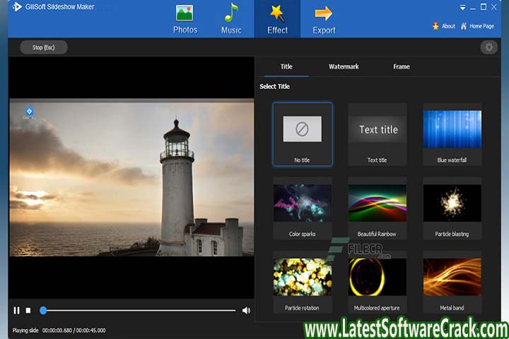 GiliSoft SlideShow Maker 12.3 Free Download