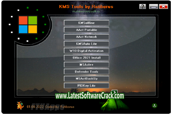 Ratiborus KMS Tools v01.08.2022 Free Download