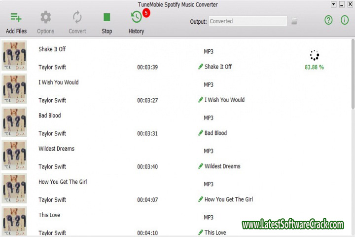 TuneKeep Spotify Music Converter 3.2.6 Free Download