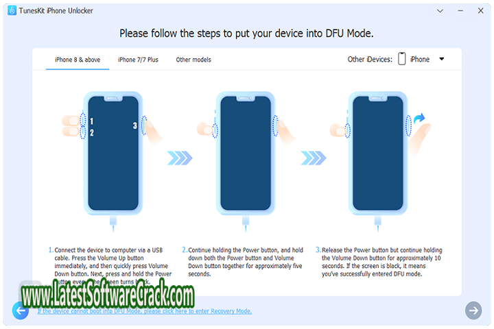 TunesKit iPhone Unlocker 2.0.0.12 free download with crack