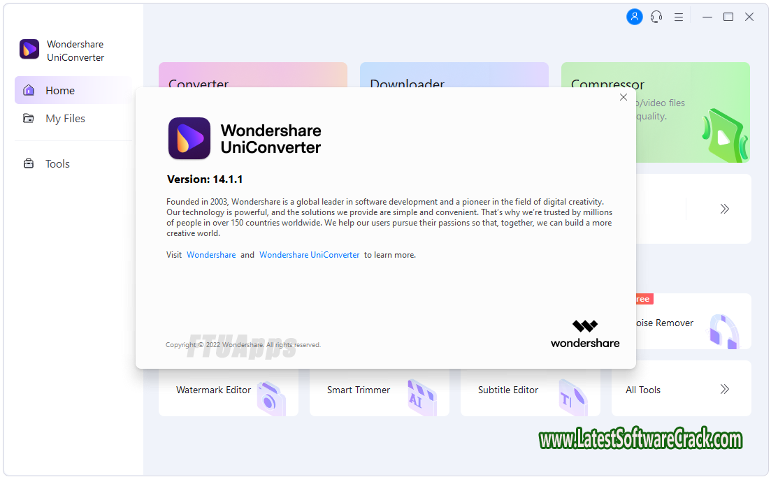 Wondershare UniConverter v14.1.1.77 Free Download