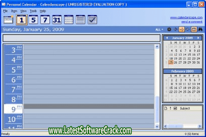 Calendarscope 12.5.0.4 free download with patch