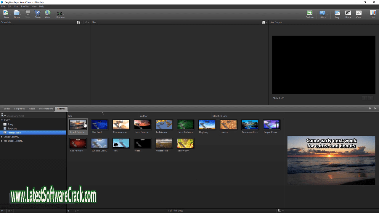 EasyWorship 7 build 7.4.0.7 Free Download