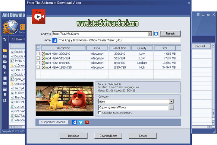 Ant Download Manager Pro 2.7.4 Free Download