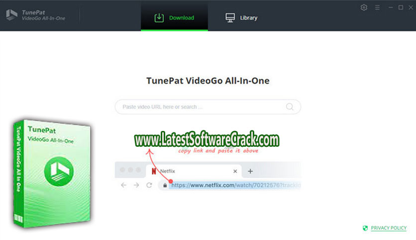 TunePat VideoGo All-In-One 1.0.0 Free Download