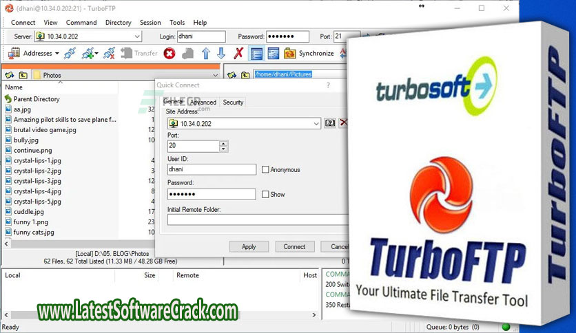 TurboFTP Lite 6.97.1300 Free Download
