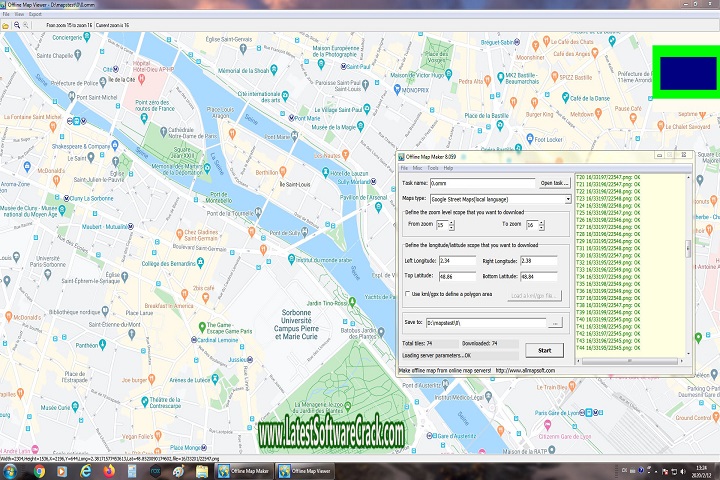 AllMapSoft Offline Map Maker 8.213 free download with crack