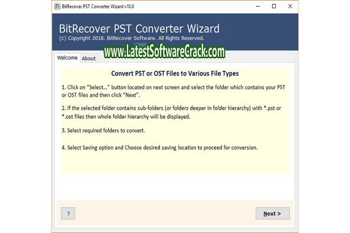 BitRecover PST Converter Wizard 13.3 Free Download with patch BitRecover PST Converter Wizard 13.3 Free Download with patch