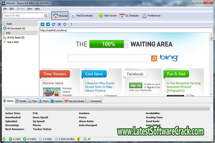 BitTorrentPortable 1.1 Free Download with crack