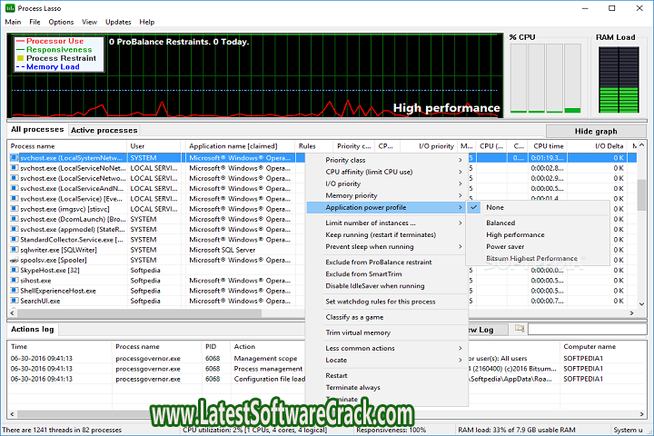 Bitsum ParkControl Pro 2.4.0.2 Free Download with patch