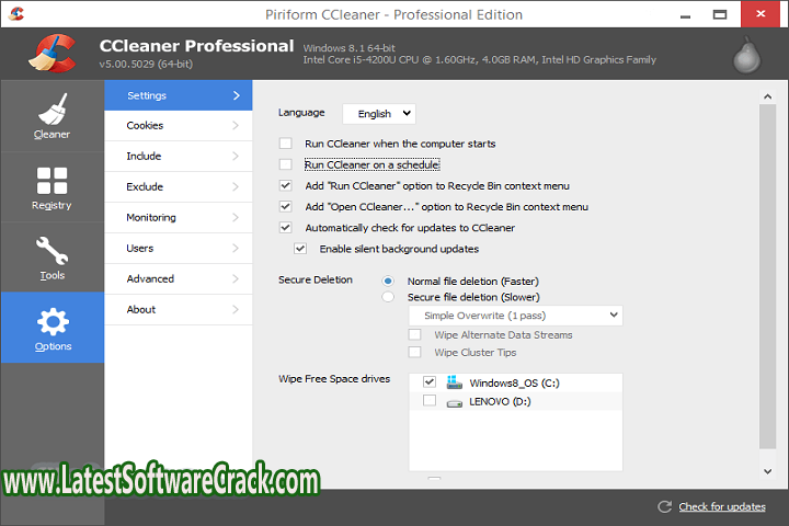 CCleaner Professional 6.02.9938 Free Download with crack CCleaner Professional 6.02.9938 Free Download with crack