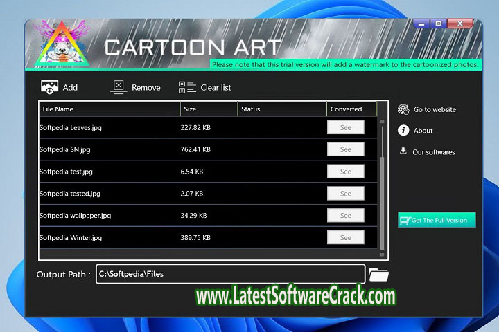 Cartoon Art Batch v1.1 with patch
