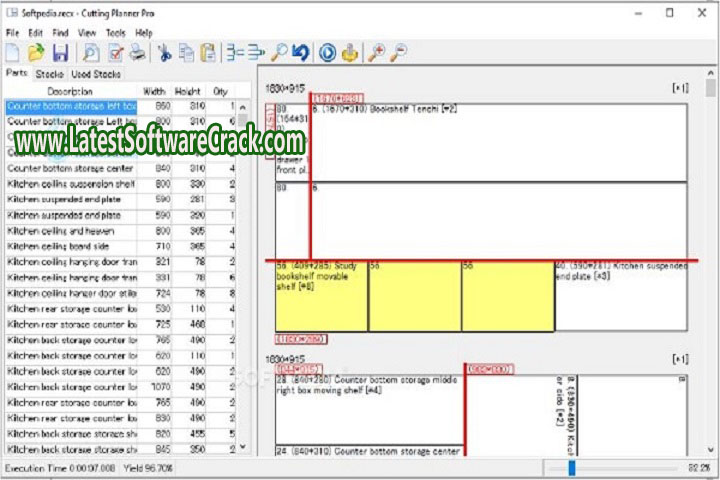 Cutting Planner 10.74 Free Download with patch