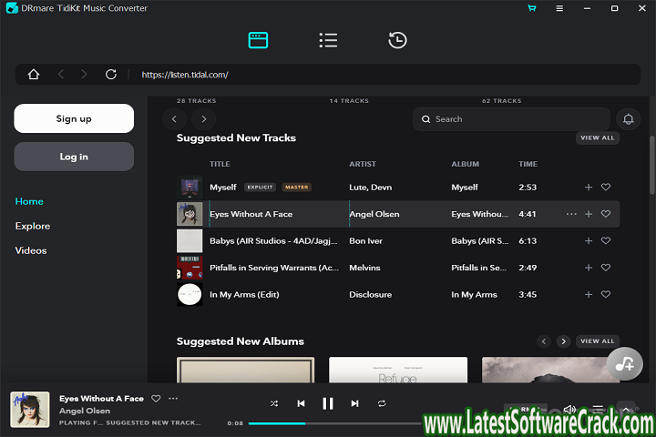 DRmare TidiKit Music Converter 2.8.2.1free download with crack