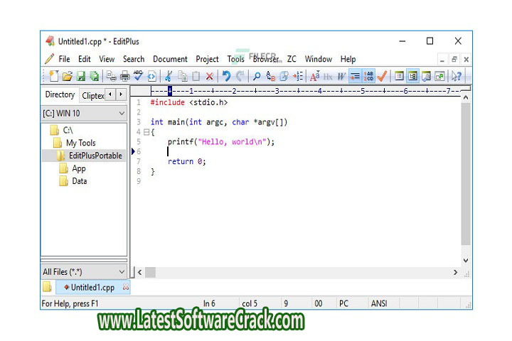 ES-Computing EditPlus 5.6.4272 Free Download with crack