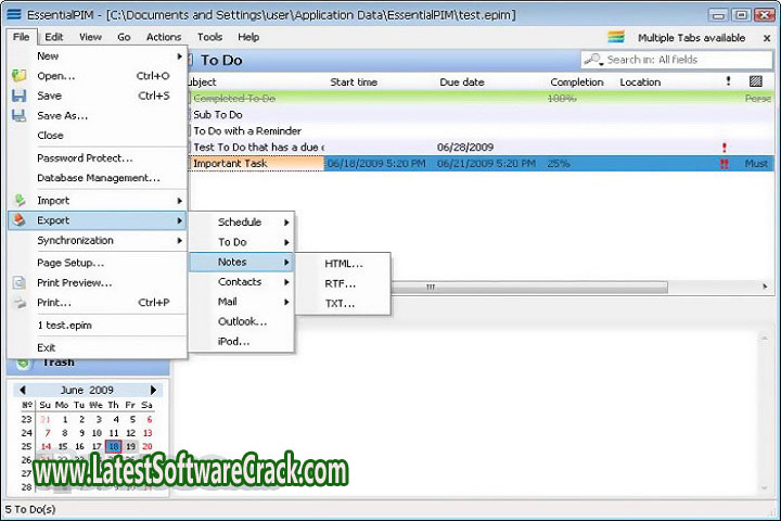 free instals EssentialPIM Pro 11.6.5