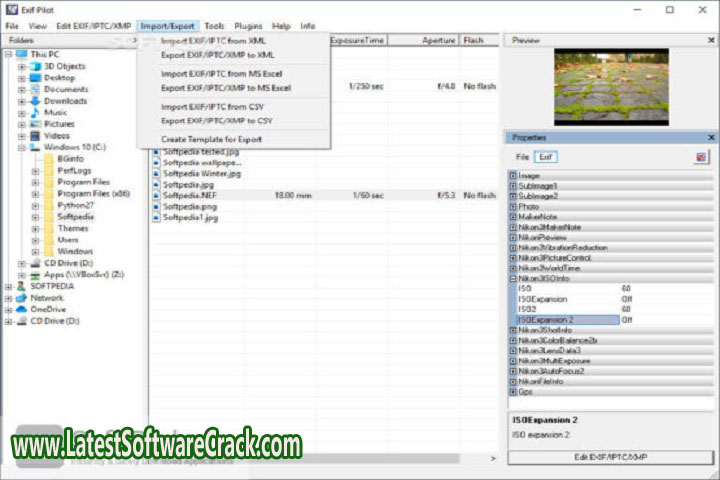 Exif Pilot 6.14.1 Free Download with crack