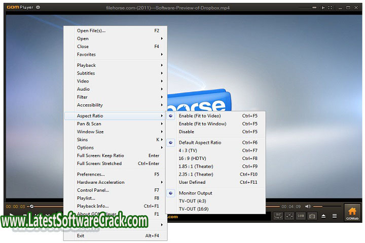 GOM Player Plus 2.3.77.5342 Free Download with crack