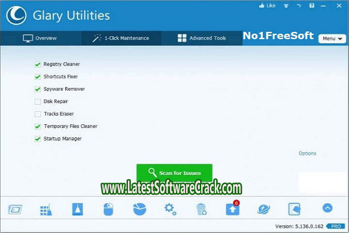 Glary Utilities Pro v5.190.0.219 free download with crack