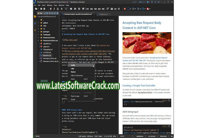 Markdown Monster 2.5.18.0 free download with crack