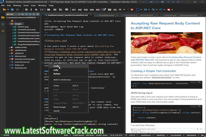 Markdown Monster 2.6.8. with patch Markdown Monster 2.6.8. with patch