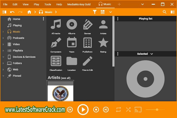 MediaMonkey Gold 5.0.4.2661 Free Download with Patch MediaMonkey Gold 5.0.4.2661 Free Download with Patch