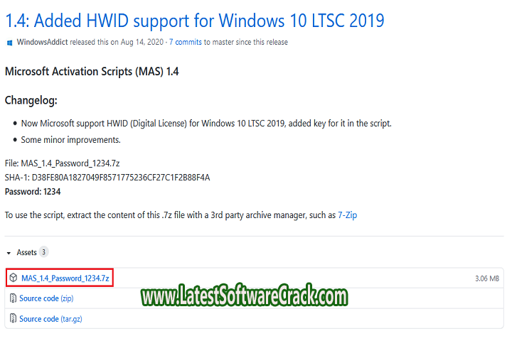 Microsoft Activation Scripts v1.6 free download with patch