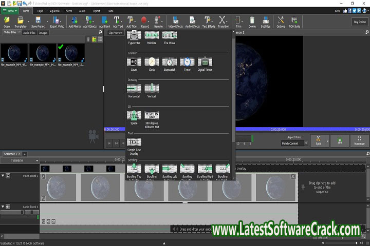 NCH VideoPad 11.90 with crack