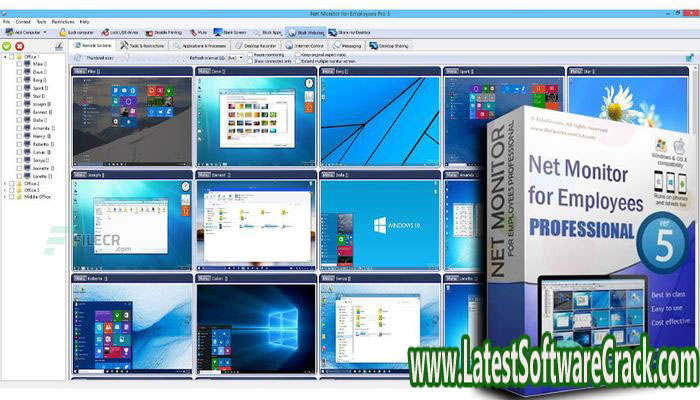 Net Monitor For Employees Pro 5.8.15 Free Download with patch