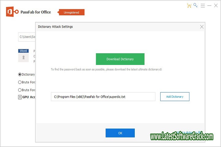 PassFab for Office 8.5.1.1 Free Download with Patch