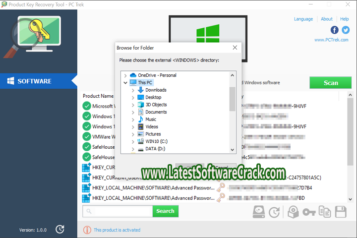 Product Key Recovery Tool v1.0.0 Free Download with crack