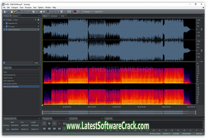 Soundop Audio Editor 1.8.14.20 with crack