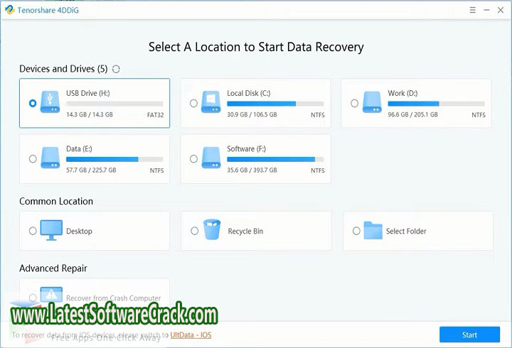 Tenorshare 4DDiG 9.2.2.6 Free Download with patch