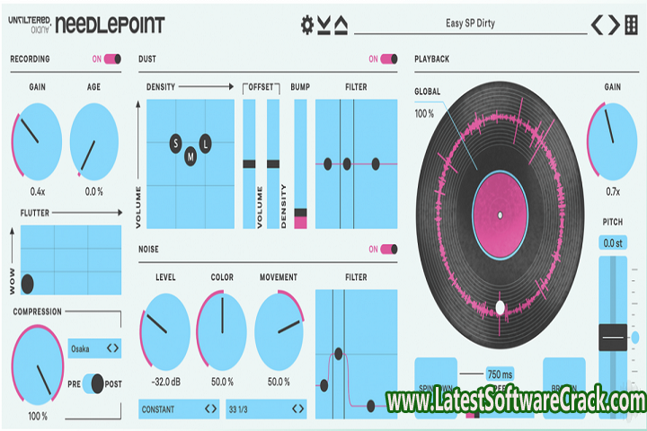 Unfiltered Audio Needlepoint v1.0.0 Free Download