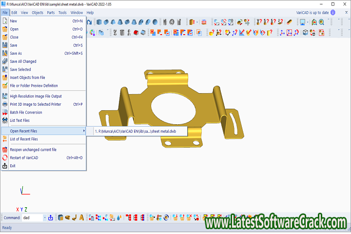 VariCAD 2022 2.04 Free Download with crack